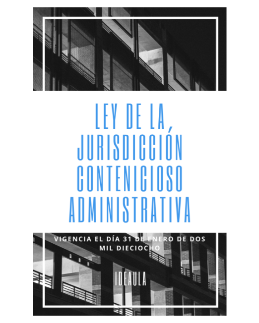 Ley de la Jurisdicción Contencioso Administrativa